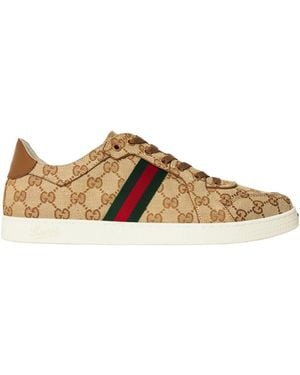 Gucci Low-Top Sneakers - Brown