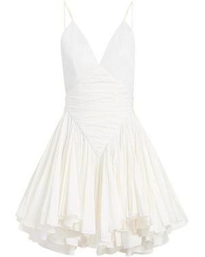 KHAITE The Margot Godet Minidress - White