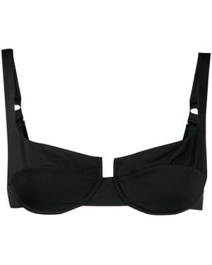 Reina Olga Brigette Top Beachwear - Black