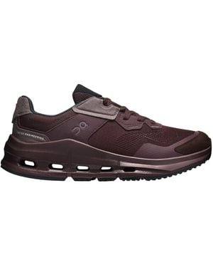 On Shoes Lace-Up Sneakers - Brown