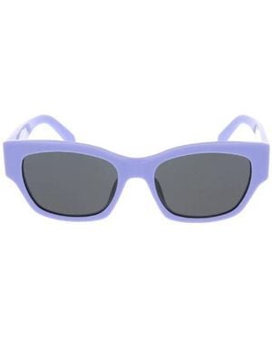 Celine Eyewear Rectangular Frame Sunglasses - Blue