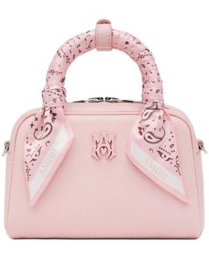 Amiri Zippered Shoulder Bag - Pink