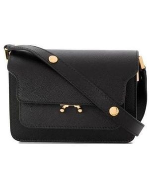 Marni Trunk Mini Crossbody Bag - Black