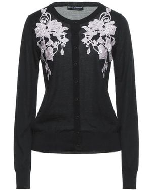 Dolce & Gabbana Printed Cardigans - Black