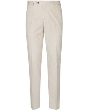 Pt Pantaloni Pt Torino Straight-Leg Corduroy Trousers - Grey