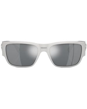 Versace Eyewear Square Frame Sunglasses - White