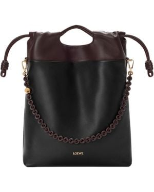 Loewe Flamenco Purse Tote Bag - Black