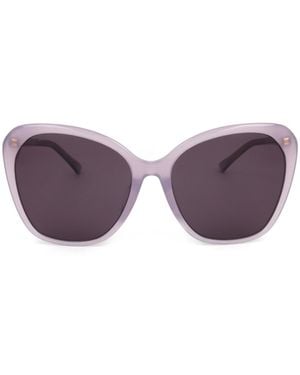 Jimmy Choo Eyewear Ele Cat-Eye Frame Sunglasses - Purple