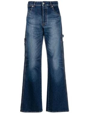 Heron Preston Straight Leg Pants - Blue