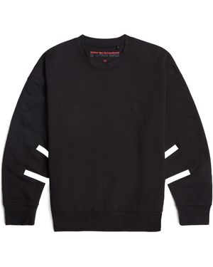 Walter Van Beirendonck Graphic Text Sweatshirt - Blue