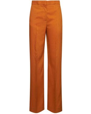 Tory Burch Belt-Loop Casual Trousers - Orange