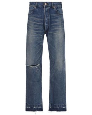 Celine Logo Jeans - Blue