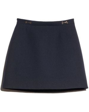 Gucci Horsebit Mini Skirt - Blue