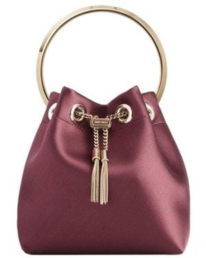 Jimmy Choo Bon Bon Bracelet Shoulder Bag - Purple