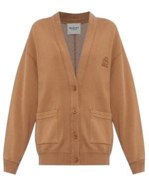 Isabel Marant Long-Sleeved Cardigan - Brown