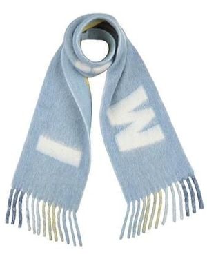 Marni Multicolor Scarves - Blue
