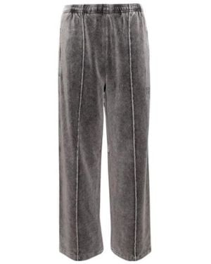 Alexander Wang High Waist Straight Leg Trousers - Grey