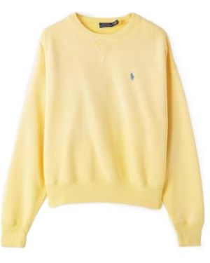 Polo Ralph Lauren Long-Sleeved Sweatshirt - Yellow