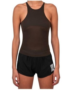 ROA Crew Neck Vest - Black