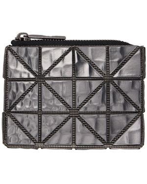 Issey Miyake Zip Wallet - Grey