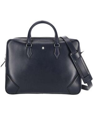 Montblanc Zipped Document Case - Blue
