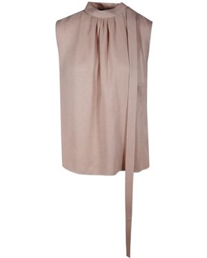Givenchy Draped Sleeveless Top - Pink