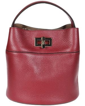 Furla Amelia Mini Bucket Bag - Red
