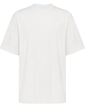 Rick Owens Short-Sleeved Crewneck T-Shirt - White