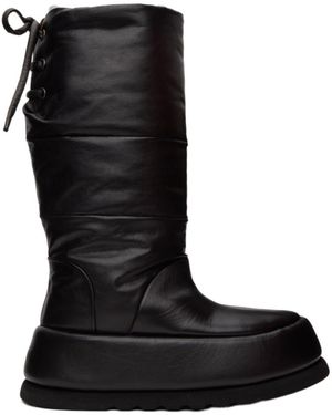 Marsèll Bombo Round Head Boots - Black