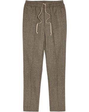 Rick Owens Drawstring Casual Pants - Gray