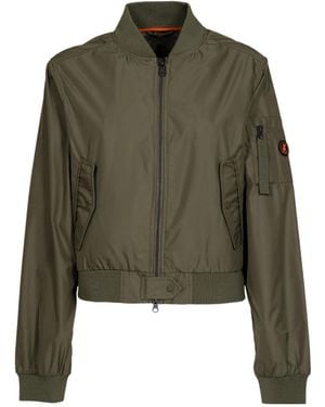 Save The Duck Long-Sleeved Casual Jacket - Green