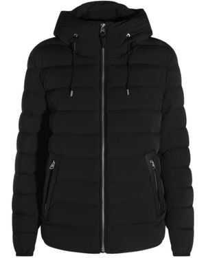 Mackage Quilted Hooded Down Jacket - Black
