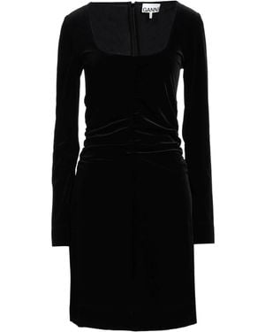 Ganni Mini Dress - Black