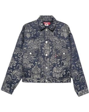Junya Watanabe Long Sleeve Jacket - Blue