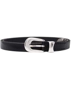 Our Legacy 2 Cm Belt - White