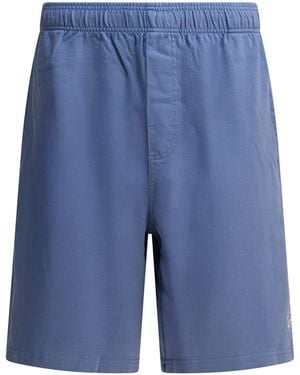 Stussy Wide Leg Shorts - Blue