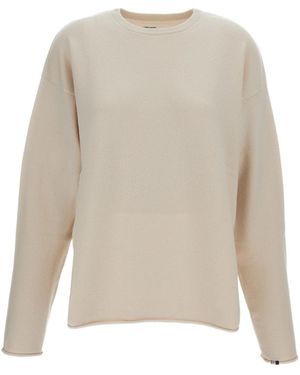 Extreme Cashmere Long-Sleeved Crewneck Jumper - White