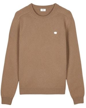 Celine Crew Neck Jumper - Natural