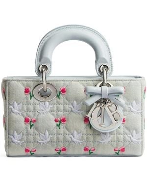 Dior Amour Mini Lady D-Joy Bag - Grey