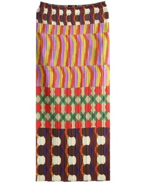 Pleats Please Issey Miyake Pleats Please Issey Miyake Harmony Skirt - Red
