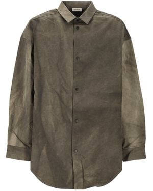 Fear Of God Ombre Effect Oversized Shirt - Grey