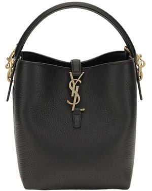 Saint Laurent Le 37 Bucket Shoulder Bag - Black