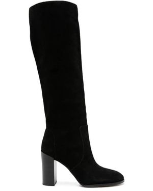 MICHAEL Michael Kors Luella 95Mm Suede Boots - Black