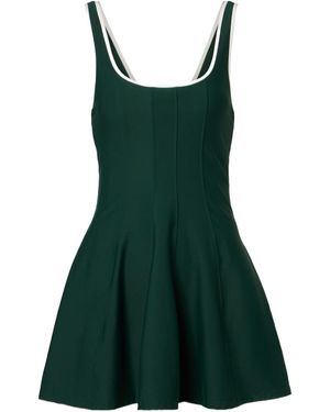The Upside Raquet Maxine Minidress - Green