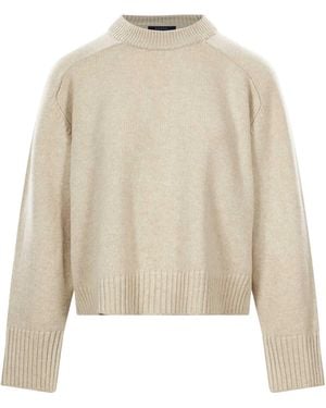 Soeur Ribbed Knit Sweater - Natural
