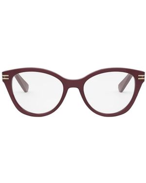 BVLGARI Bulgari Cat-Eye Glasses - White