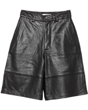 Frankie Shop Belt Loop Shorts - Gray