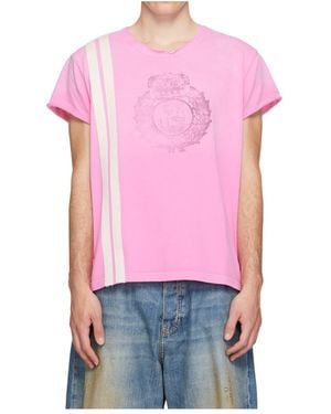 424 Crew Neck T-Shirt - Pink