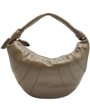 Lemaire Leather Shoulder Bag - Gray