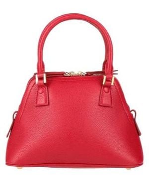 Maison Margiela Zipper Handbag - Red